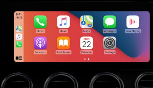 融水apple维修网点分享如何将iPhone连接到CarPlay 