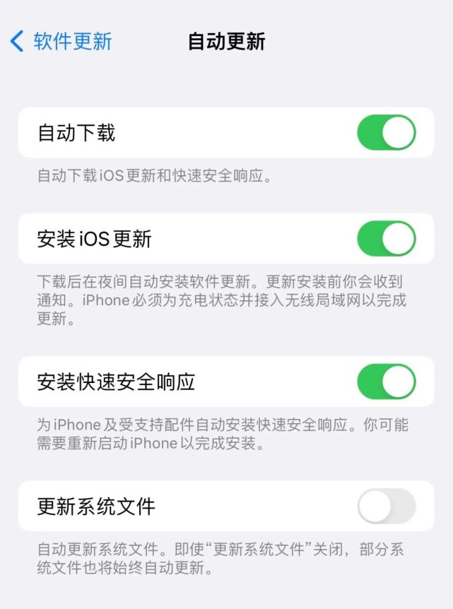 融水苹果手机维修分享苹果快速安全响应更新有必要安装吗 