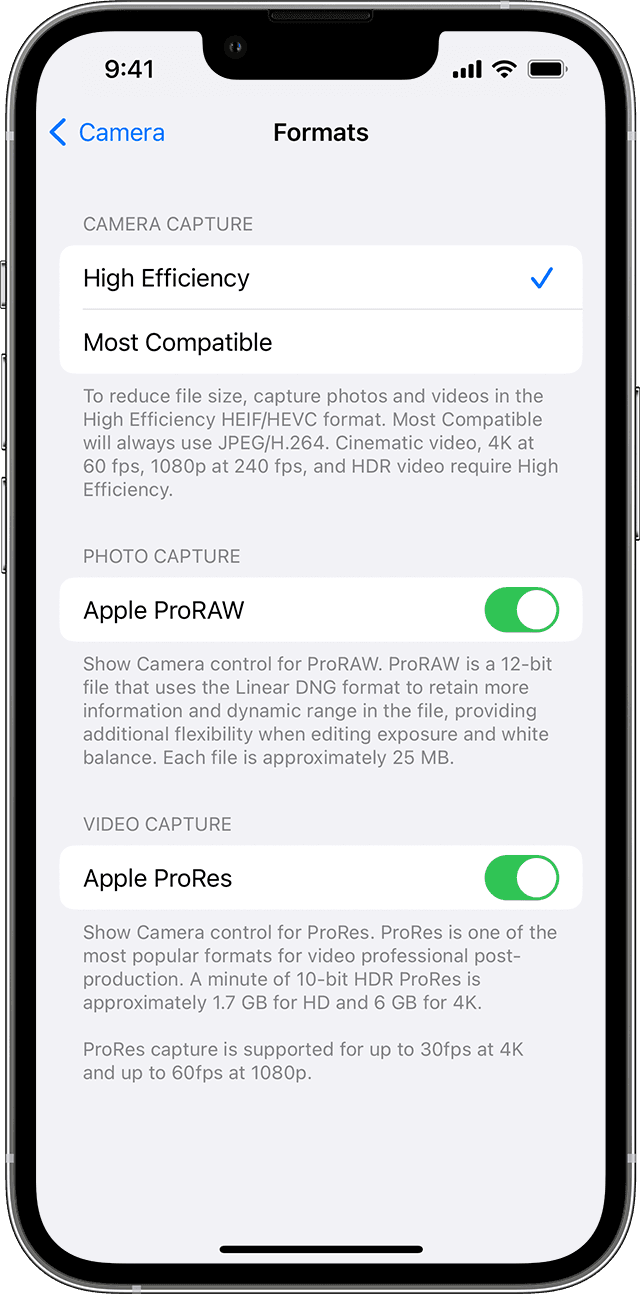 融水苹果13维修分享如何在 iPhone 13 Pro 机型中拍摄和管理 ProRes 视频 